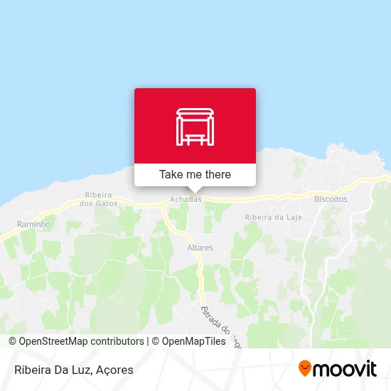 Ribeira Da Luz map