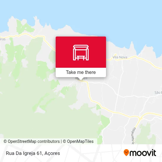 Rua Da Igreja 61 map