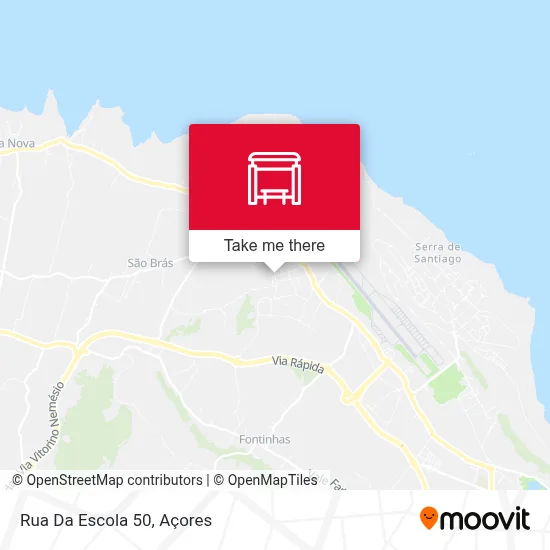 Rua Da Escola 50 map