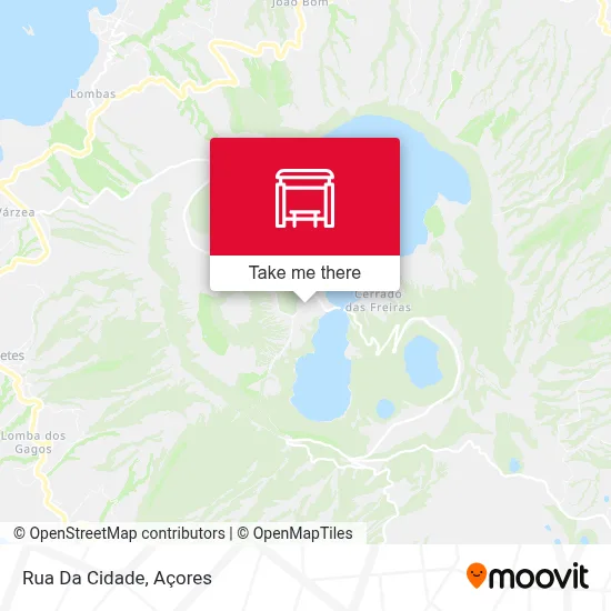 Rua Da Cidade map