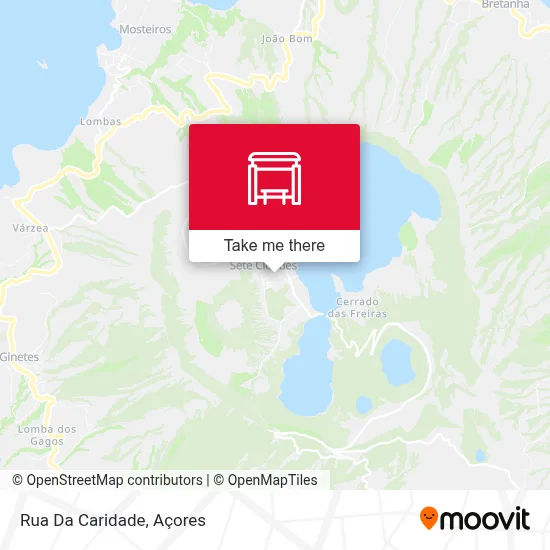 Rua Da Caridade map