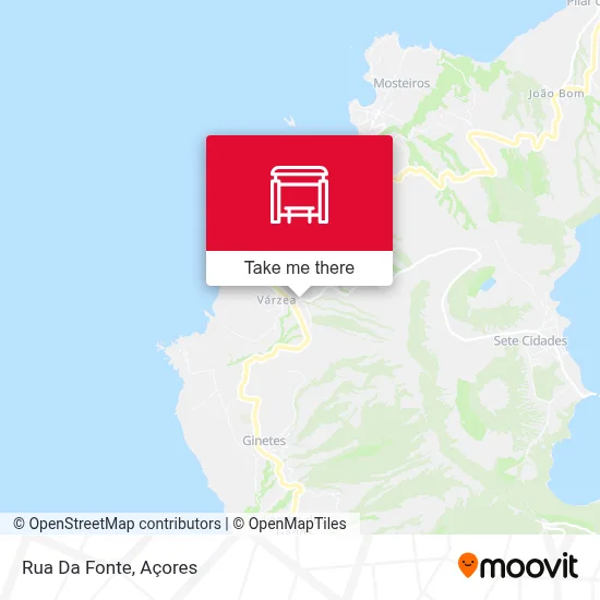 Rua Da Fonte map