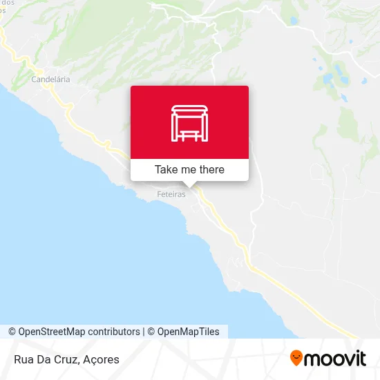 Rua Da Cruz map