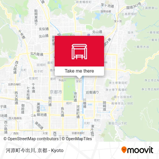 河原町今出川 map