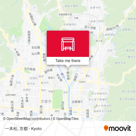 一本松 map