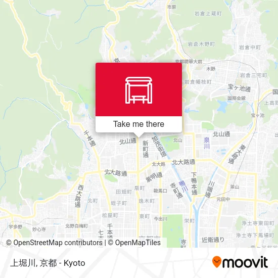 上堀川 map