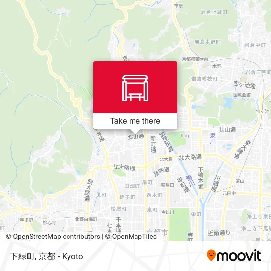 下緑町 map
