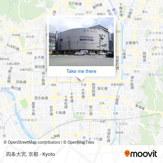 四条大宮 map