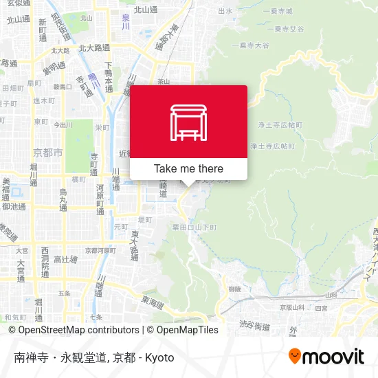 南禅寺・永観堂道 map