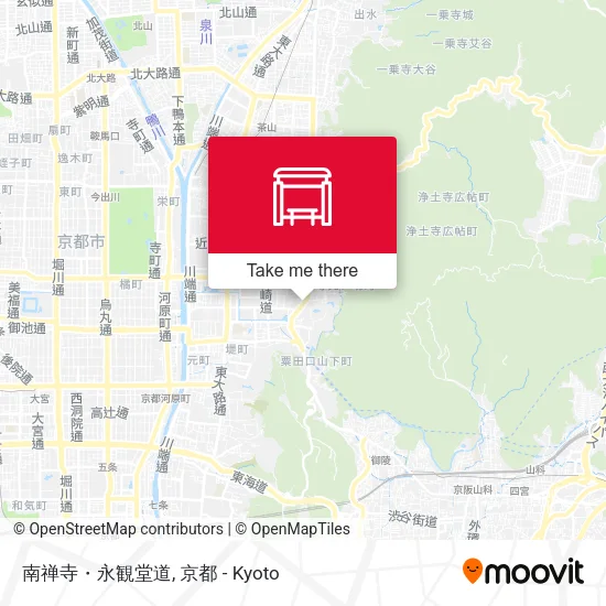 南禅寺・永観堂道 map