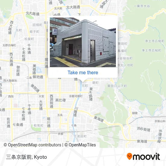 三条京阪前 map