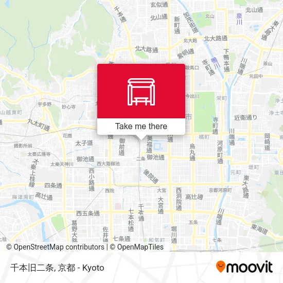 千本旧二条 map