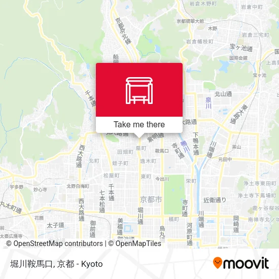 堀川鞍馬口 map