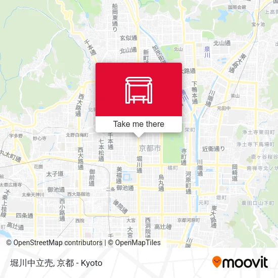 堀川中立売 map