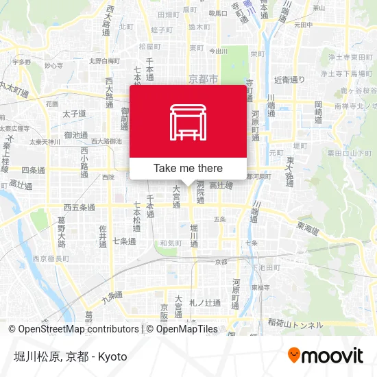堀川松原 map