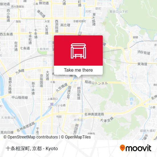 十条相深町 map