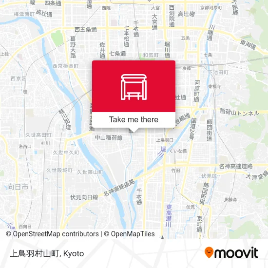 Kamitoba Murayama-cho map