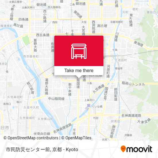 市民防災センター前 map