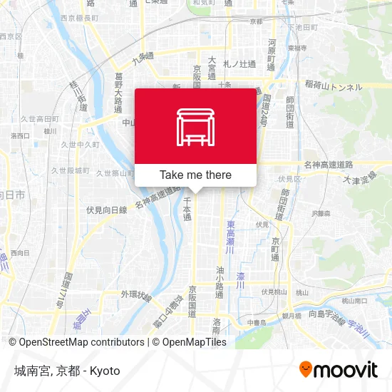城南宮 map