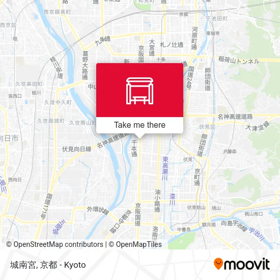 城南宮 map