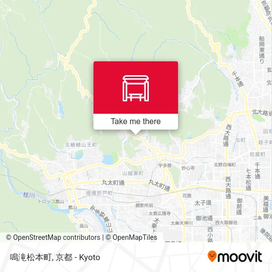 鳴滝松本町 map