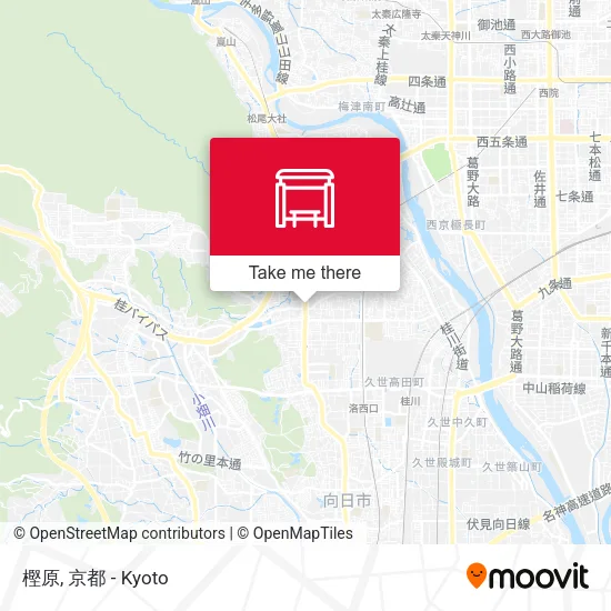 樫原 map