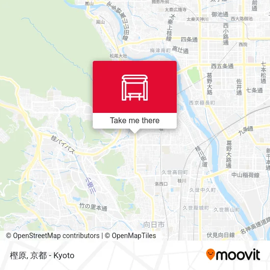 樫原 map