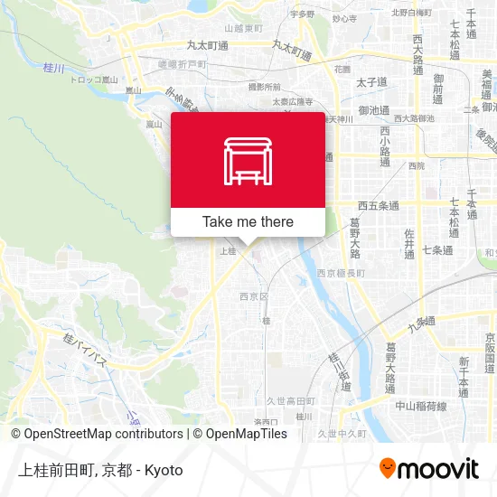 上桂前田町 map