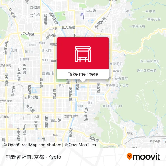 熊野神社前 map