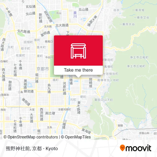 熊野神社前 map