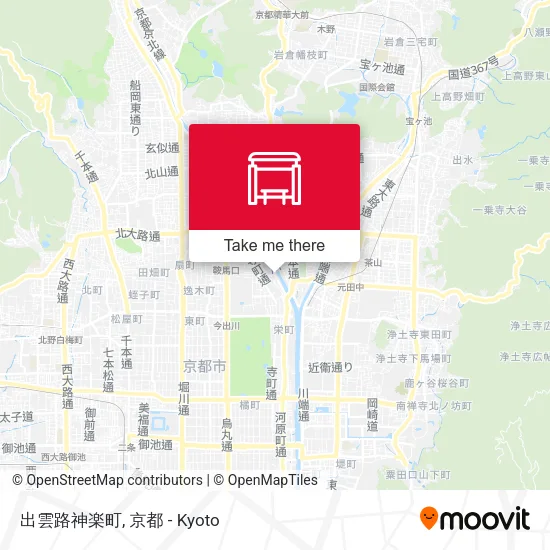 出雲路神楽町 map