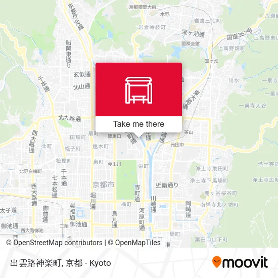 出雲路神楽町 map