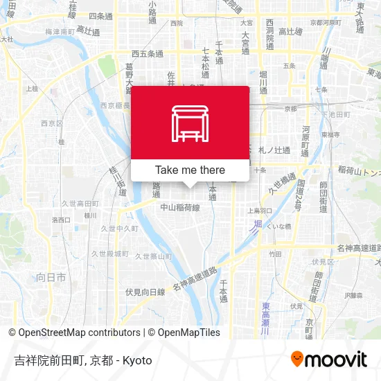 吉祥院前田町 map