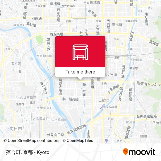 落合町 map