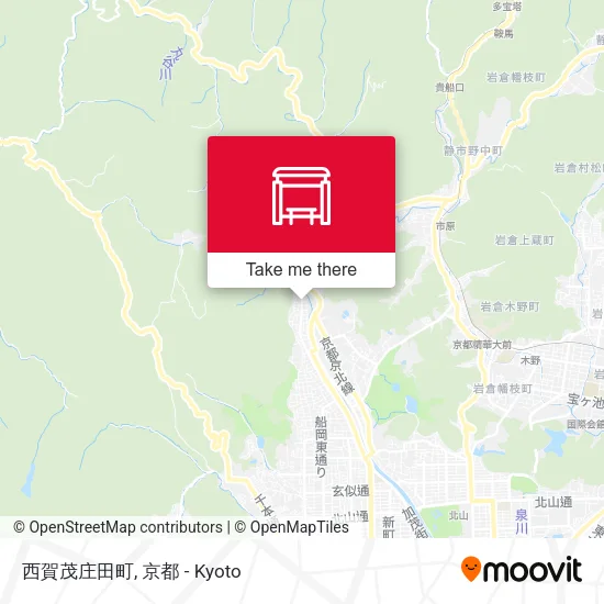 西賀茂庄田町 map