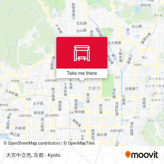 大宮中立売 map