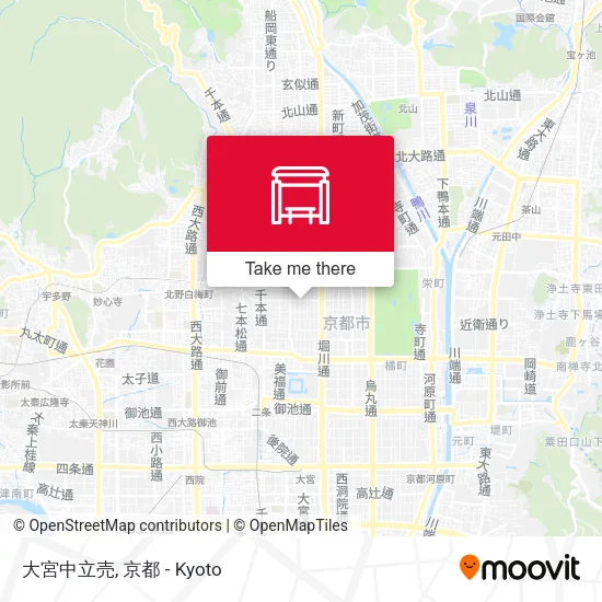 大宮中立売 map