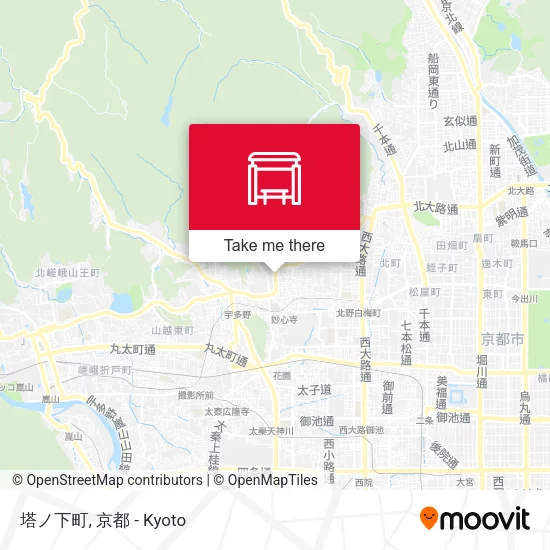 塔ノ下町 map