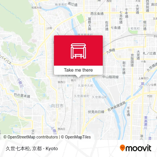 久世七本松 map
