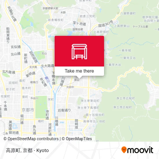 高原町 map