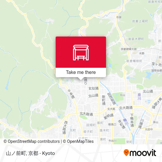 山ノ前町 map