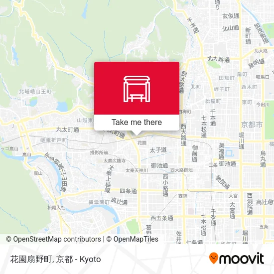 花園扇野町 map