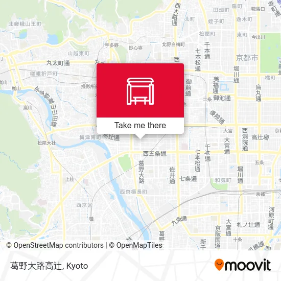 葛野大路高辻 map