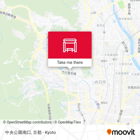 中央公園南口 map
