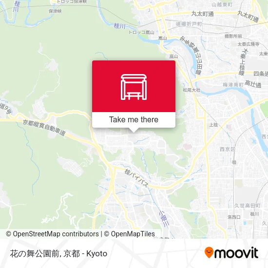 花の舞公園前 map