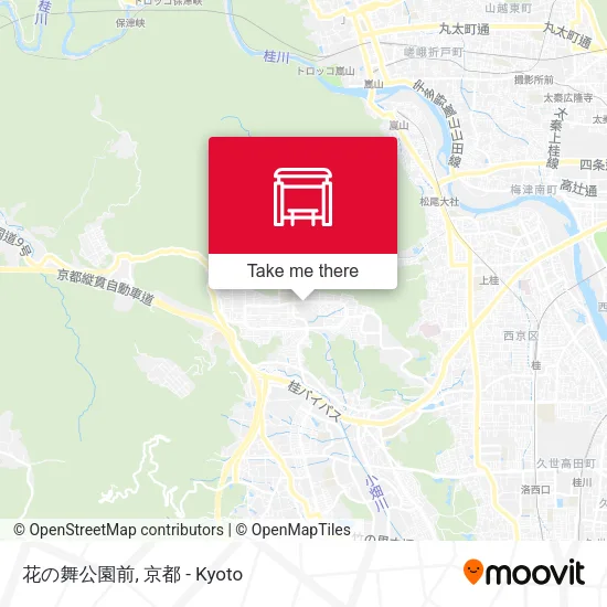 花の舞公園前 map
