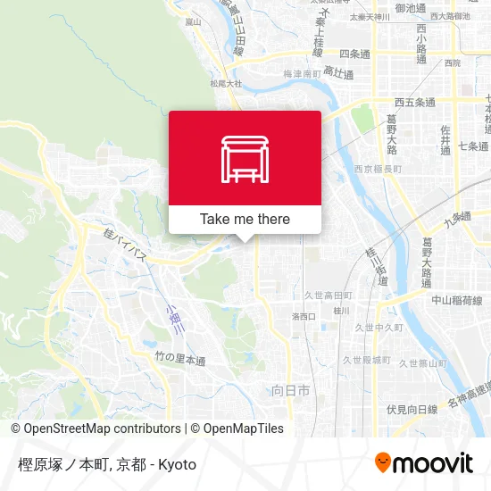 樫原塚ノ本町 map