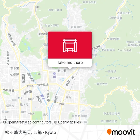 松ヶ崎大黒天 map