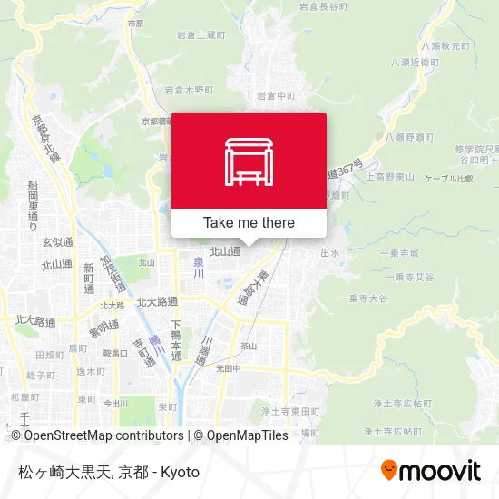 松ヶ崎大黒天 map