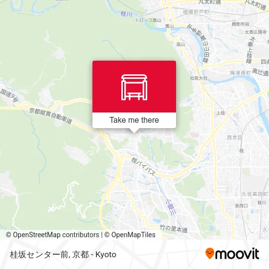 Katsurazaka Center map